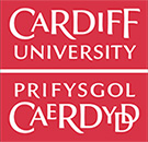 Cardiff University logo.
